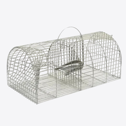 Nasse à rats en acier galvanisé